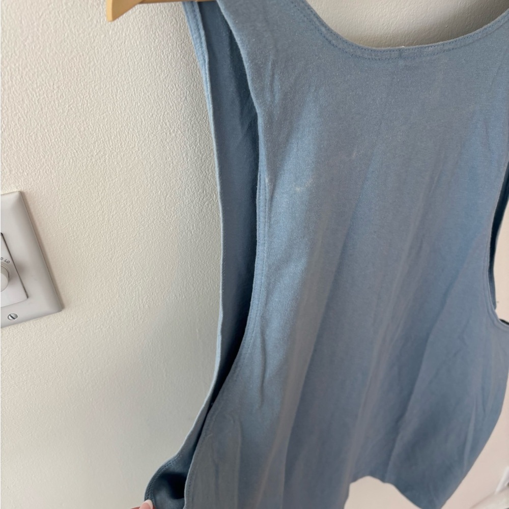 Vintage 90s Usa Muscle Tank Top Hometown Tees Made In Usa View 4